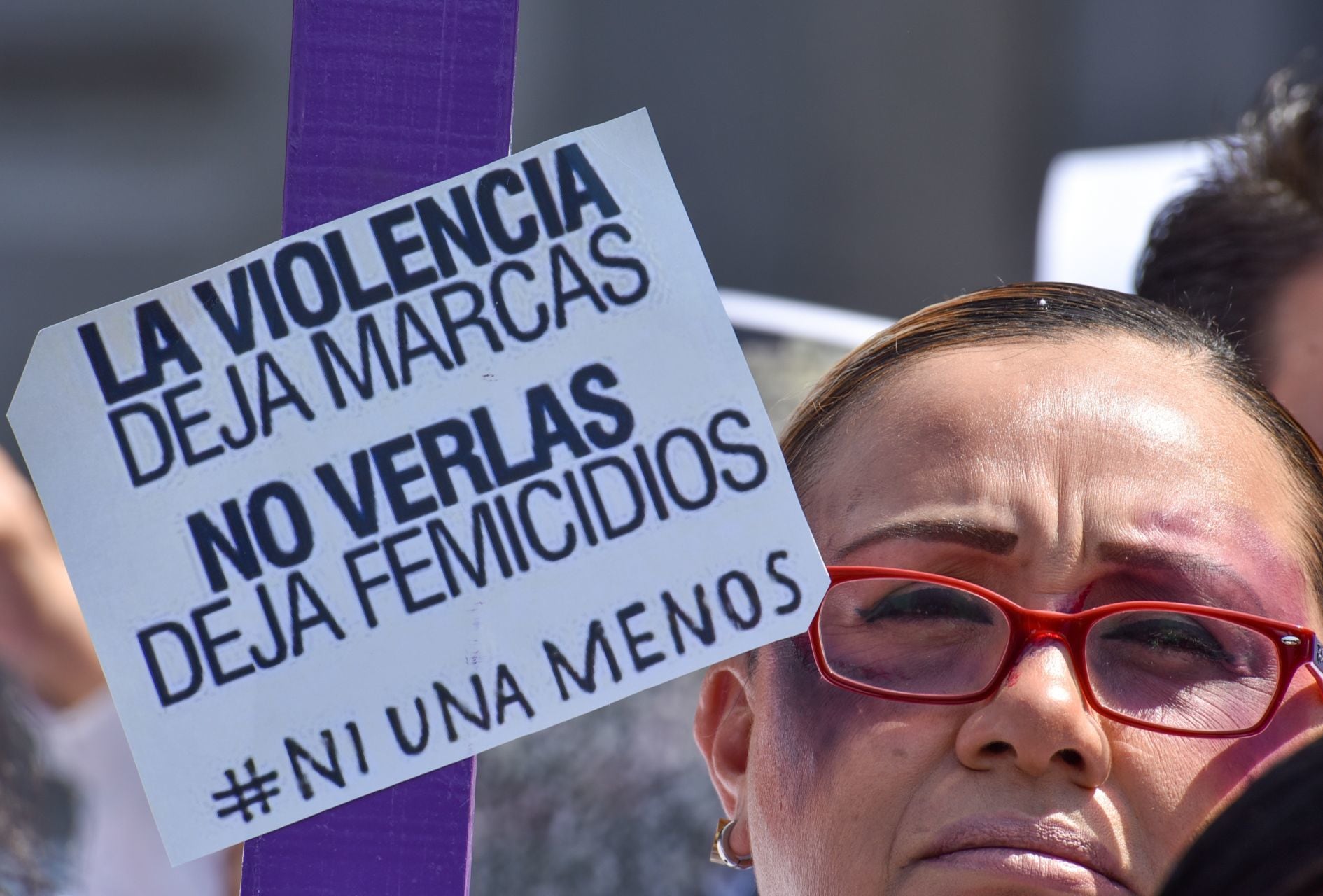 Protesta de mujeres.