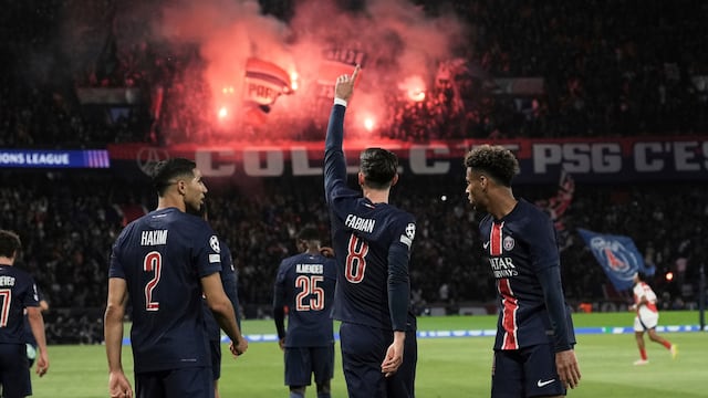 PSG vs Arsenal en la UEFA Champions League.