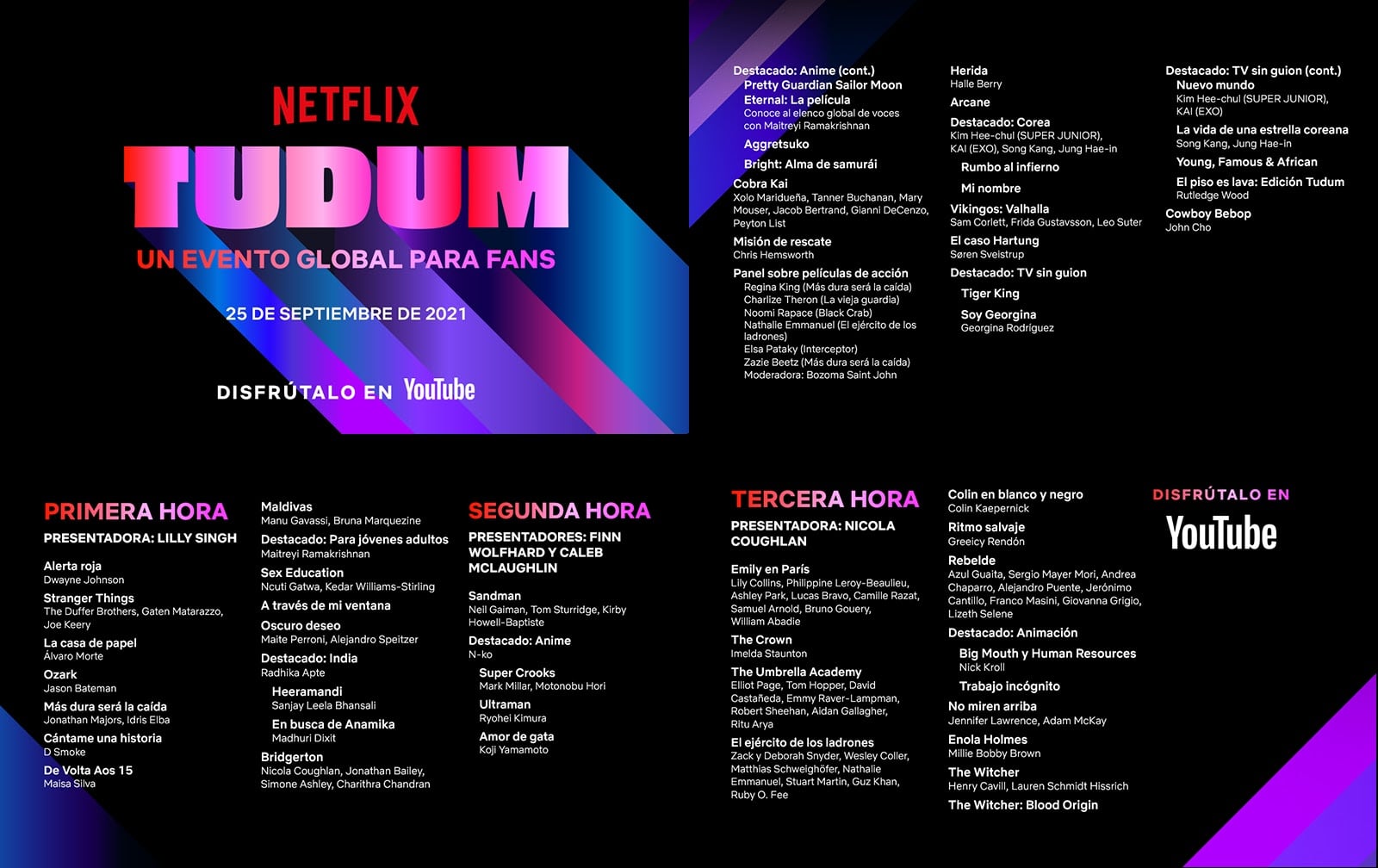 Agenda TUDUM Netflix