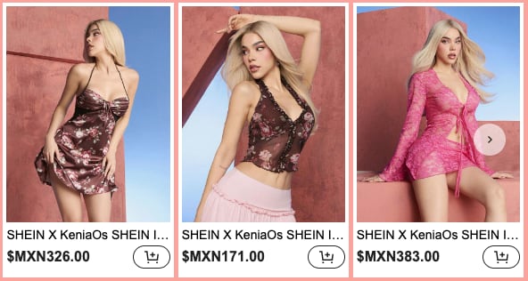 Shein x Kenia Os