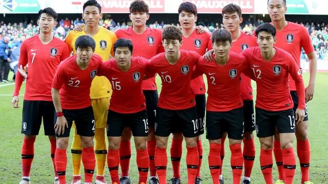 Corea del Sur previo al duelo.