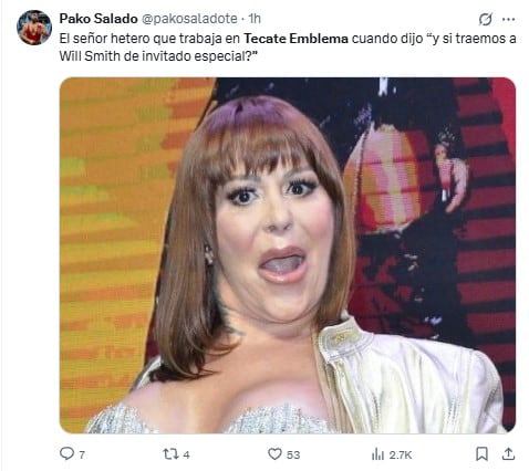 Memes por el cartel del Tecate Emblema 2025