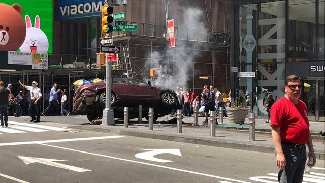 Accidente en Times Square