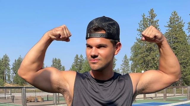 Taylor Lautner, actor.
