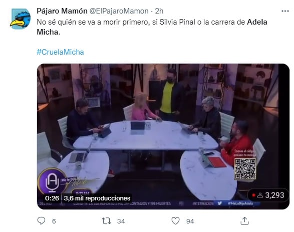 Tunden a Adela Micha por decir que Silvia Pinal se va a morir