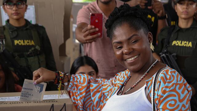 Francia Márquez próxima vicepresidenta de Colombia/ AFP