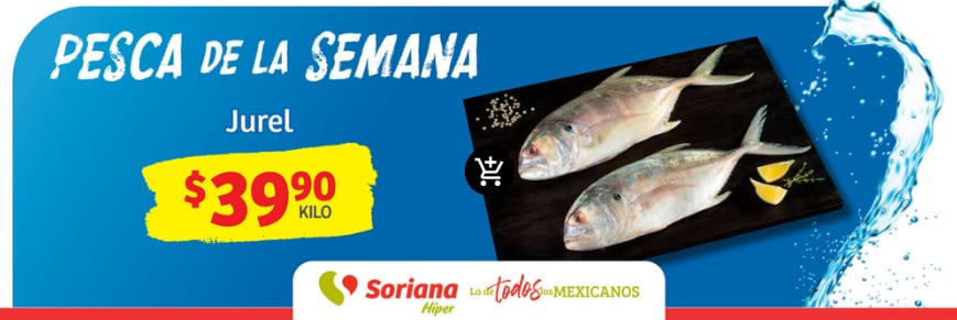 Adquiere los mejores pescados y mariscos para la cuaresma en Soriana Híper del 15 al 19 de febrero 2024