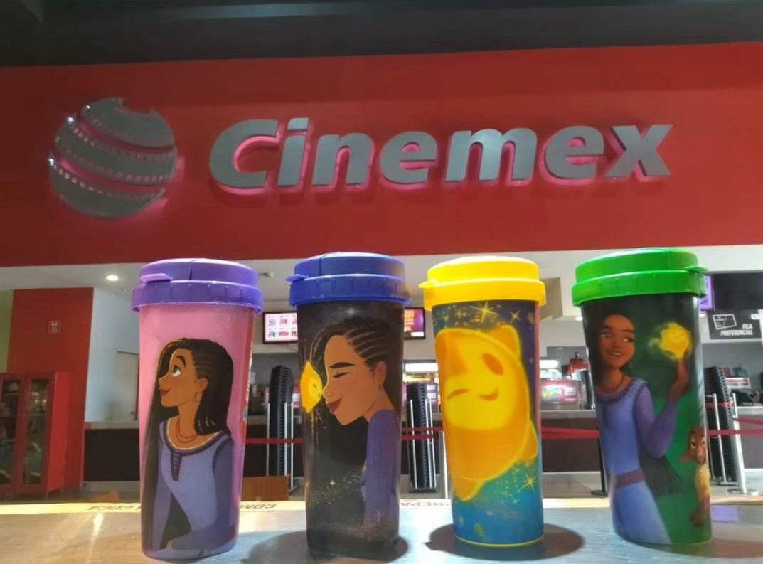 Precio del combo Wish en Cinemex que llega con la película de Disney