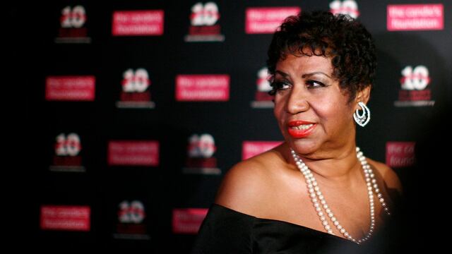 Aretha Franklin en mayo de 2011