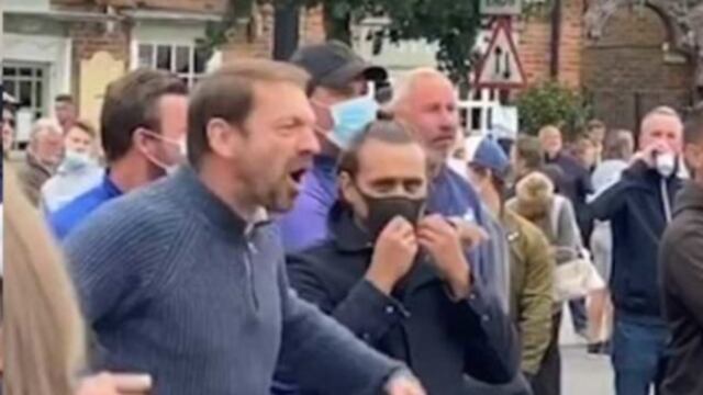 Muestras de racismo en marcha