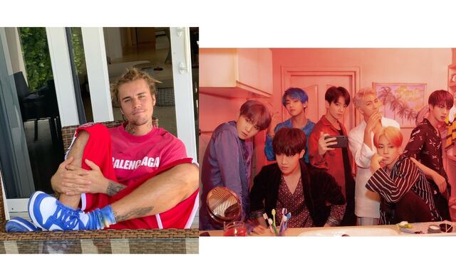 Justin Bieber y BTS