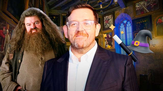 Nick Frost será quien dé vida a Hagrid en la serie de Harry Potter para Max