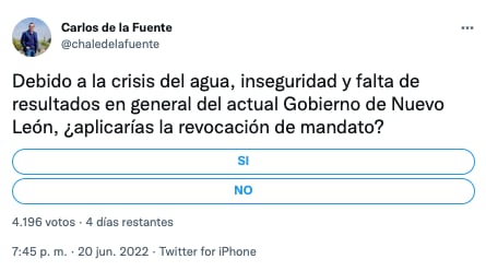 Tuit Alejandro de la Fuente