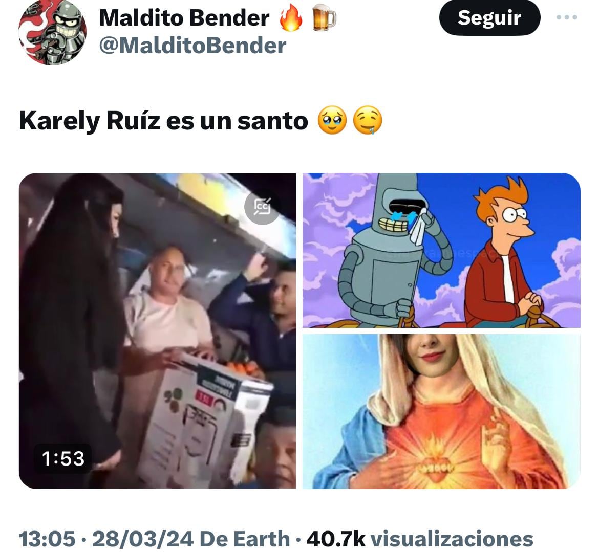 La “Santa Karely Ruiz” se vuelve tendencia con memes
