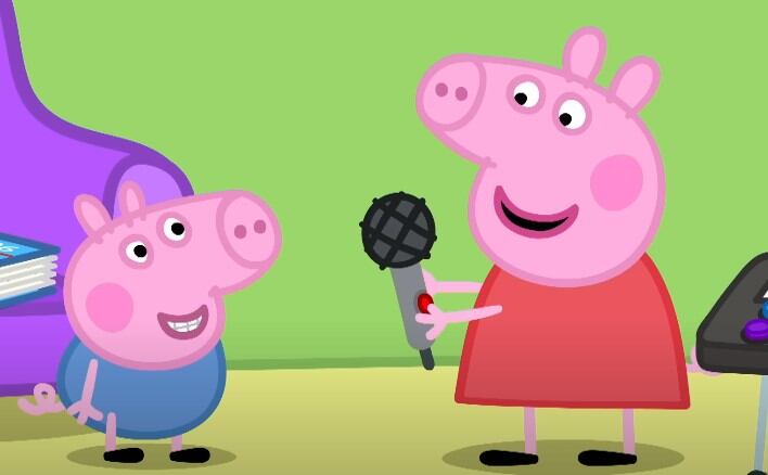Peppa Pig y George