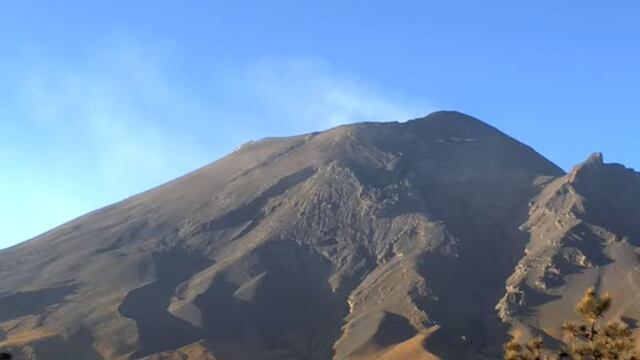 Volcán Popocatépetl el 3 de abril