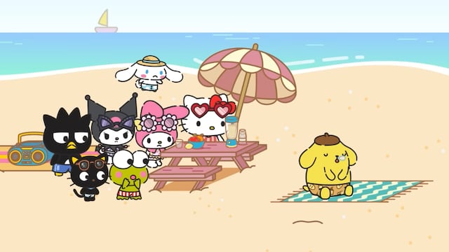 Hello Kitty, La siesta de Pompompurin