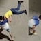 VIDEO: Hombre da paliza a presunto acosador que seguía a su novia en Tarragona, España; lo busca la policía