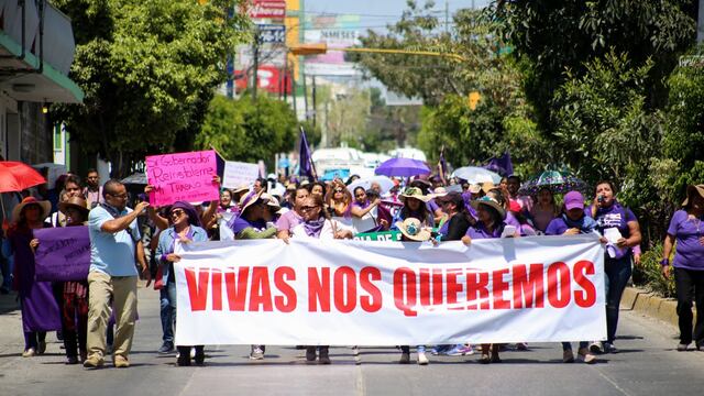 Marcha 8M en Chilpancingo