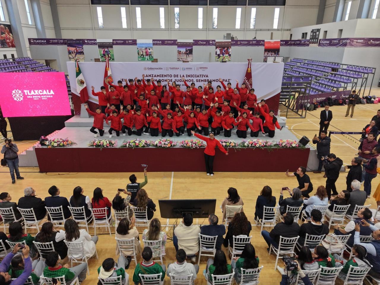 La estrategia “En cada rincón donde jugamos, sembramos paz” busca construir entornos seguros para niñas y niños.