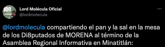 ‘Lord Molécula’