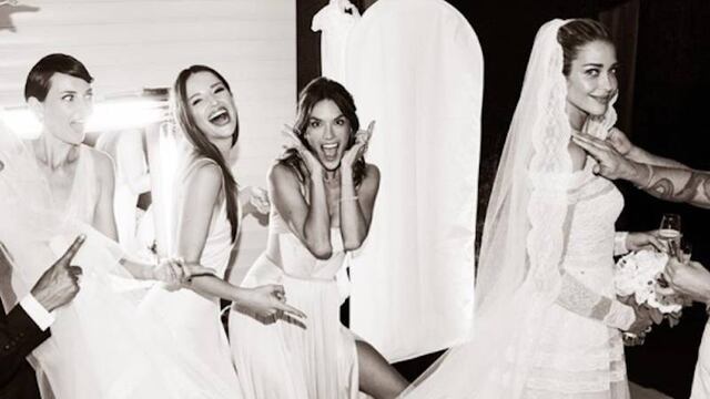 ¡Una boda llena de belleza femenina!