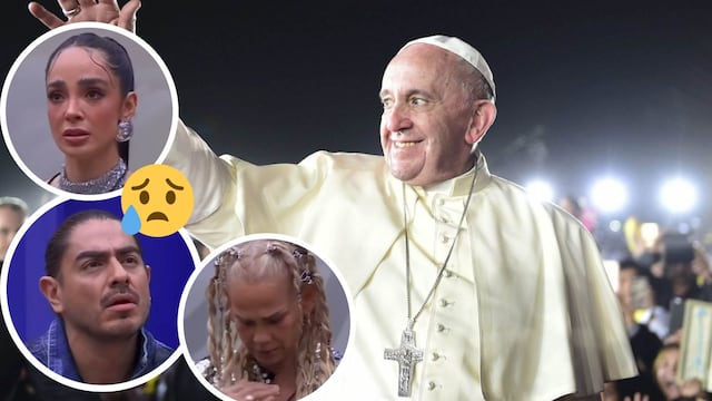 Habitantes de La casa de los famosos All-Stars se enteran de la muerte del Papa Francisco.