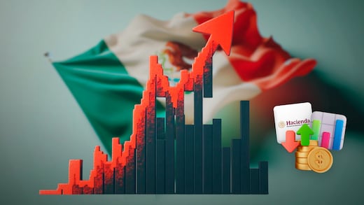 SHCP prevé que la deuda de México alcance 55% del PIB en 2027