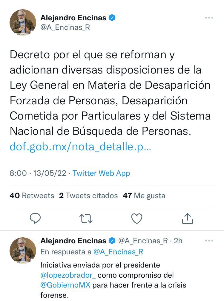 Alejandro Encinas sobre el CNIH