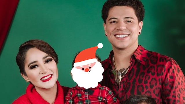 Eduin Caz posa en foto familiar con Daisy Anahy y revela cómo se ve su último hijo.