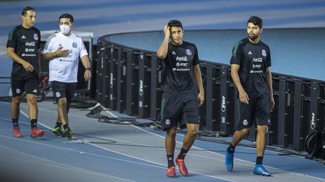 Entrenamiento Selección de futbol de México