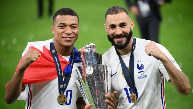 Mbappé y Benzema