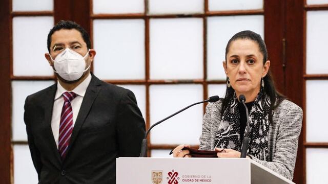 Claudia Sheinbaum y Martí Batres