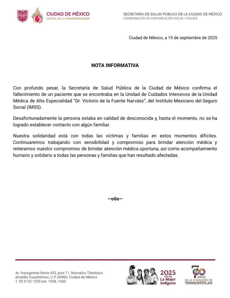 Otro muerto por explosión en Iztapalapa