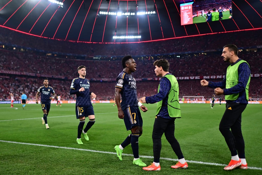 Real Madrid vs Bayern Múnich en la Champions League