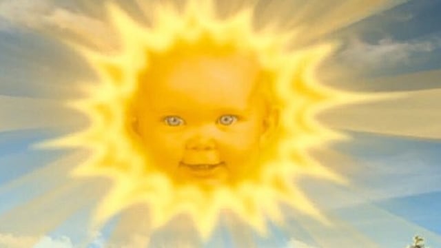 Bebé Sol de los Teletubbies