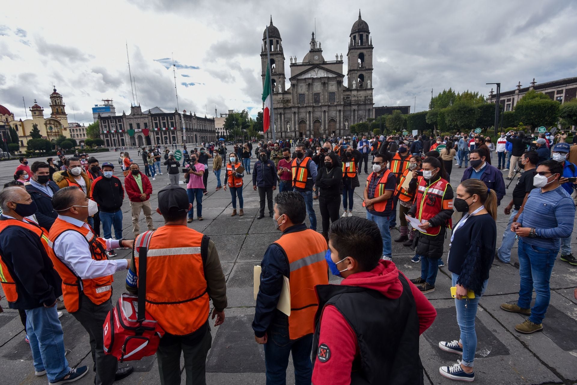 Simulacro Nacional 2021 en CDMX