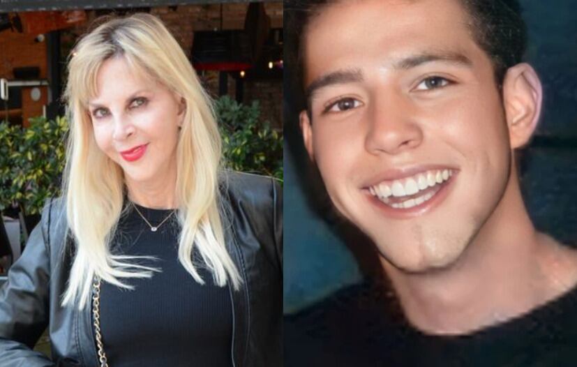 Shanik Berman y su hijo Daniel