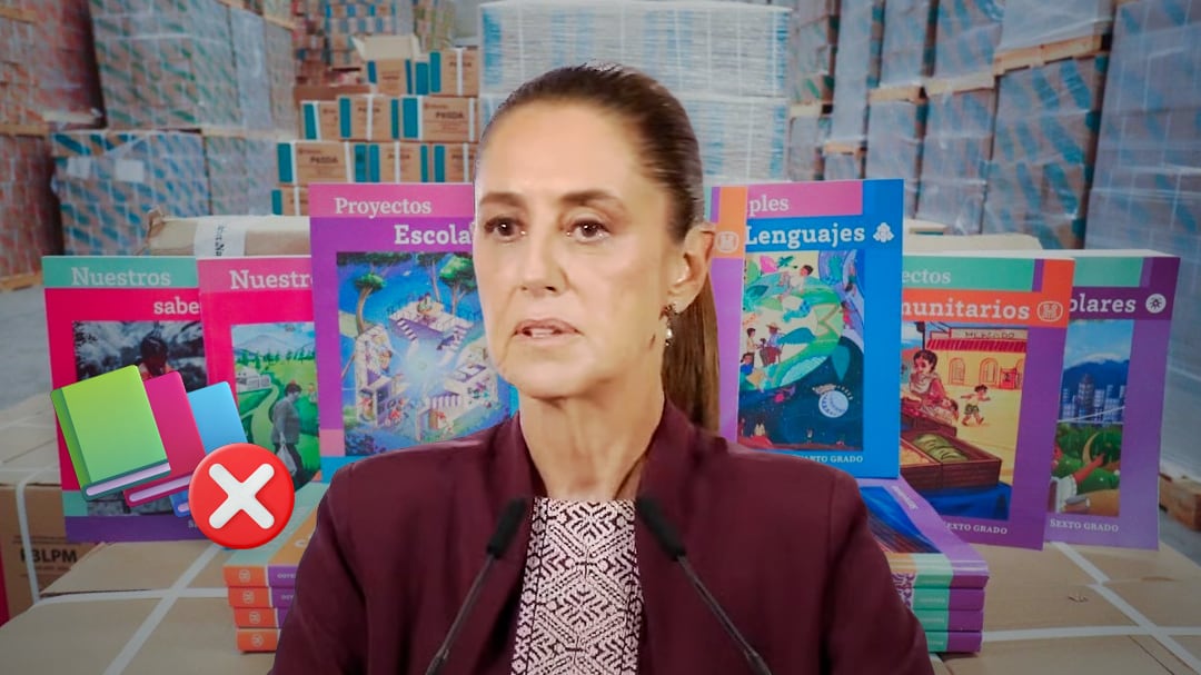 Sheinbaum descarta rehacer libros de texto de la SEP tras salida de Marx Arriaga