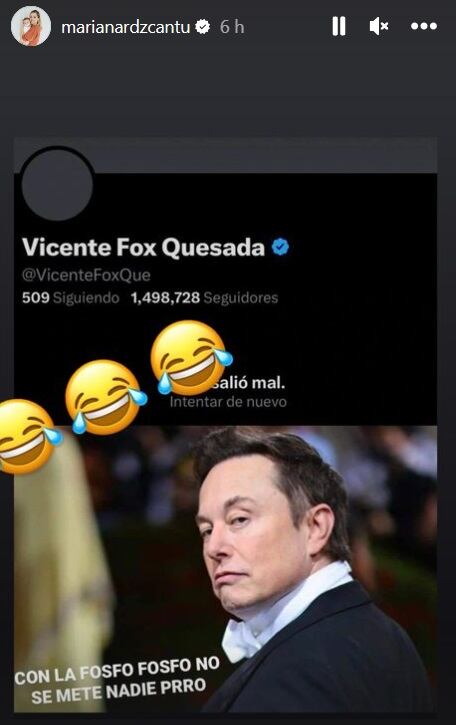 Mariana Rodríguez reacciona a Vicente Fox borrando su cuenta de X (antes Twitter)