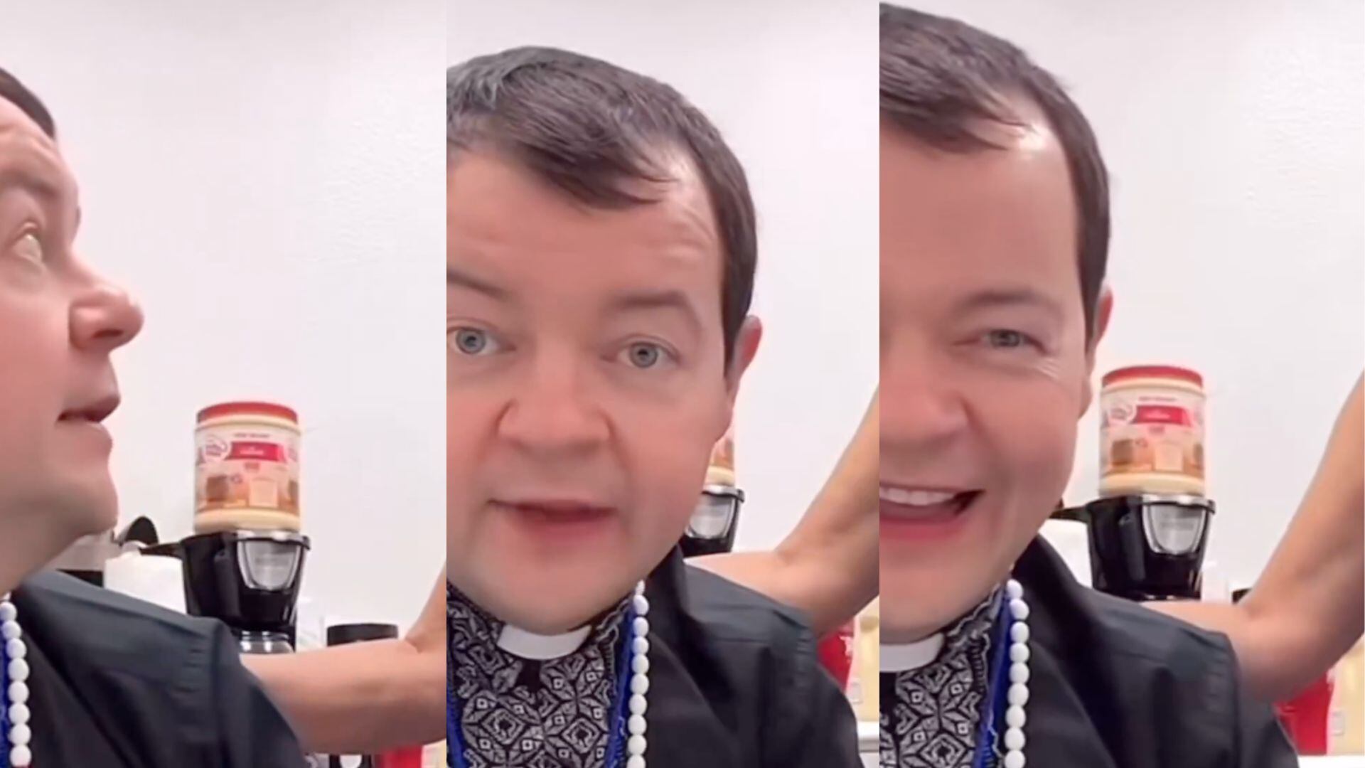 El chiste del padre Adam Kotas más políticamente incorrecto que se aventó en un en vivo (VIDEO)
