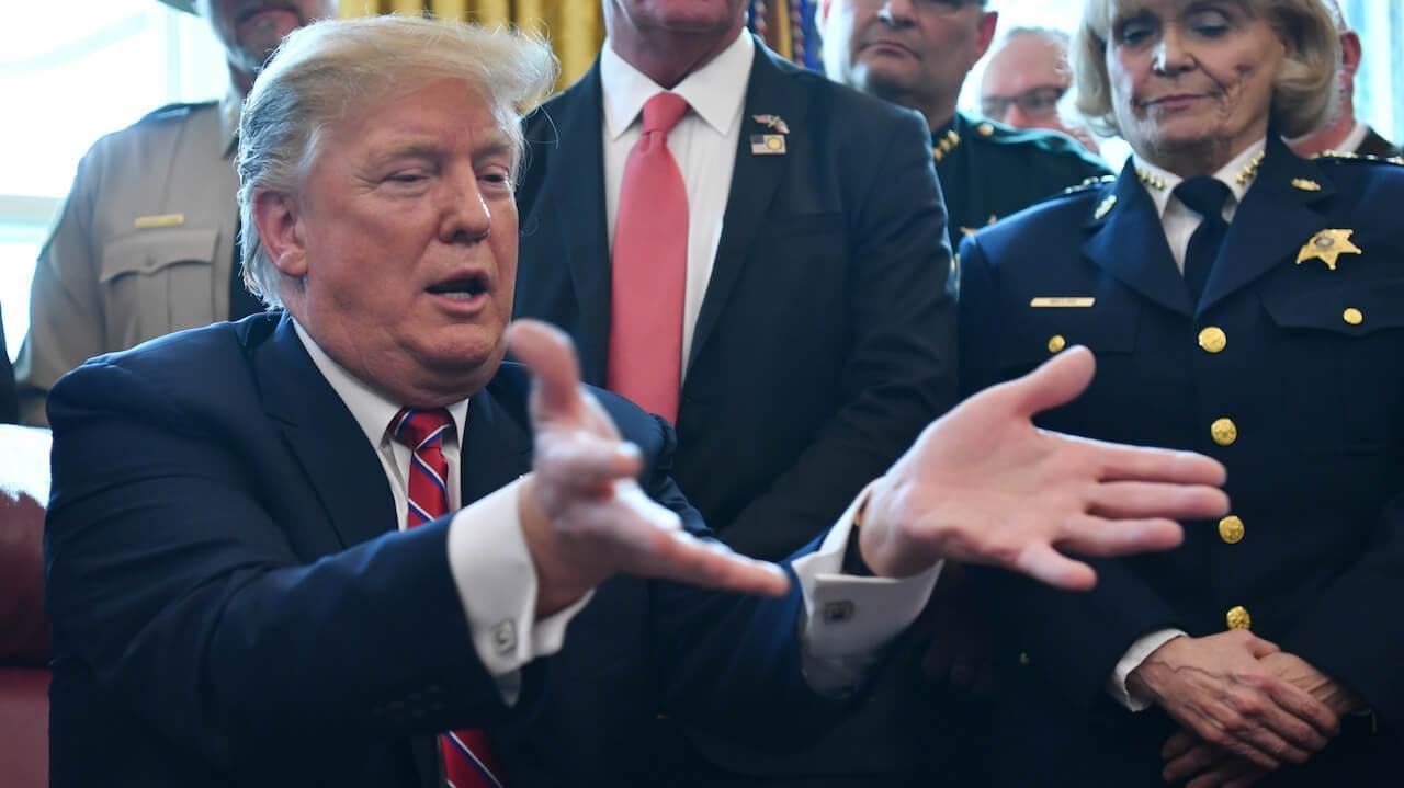 Donald Trump, presidente de EU