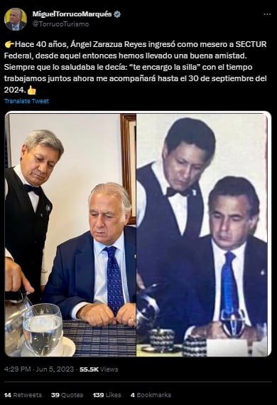 Miguel Torruco y su tweet que indigno a mexicanos