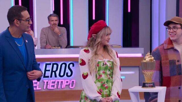Capi Pérez en Pasteleros contra el tiempo de Netflix