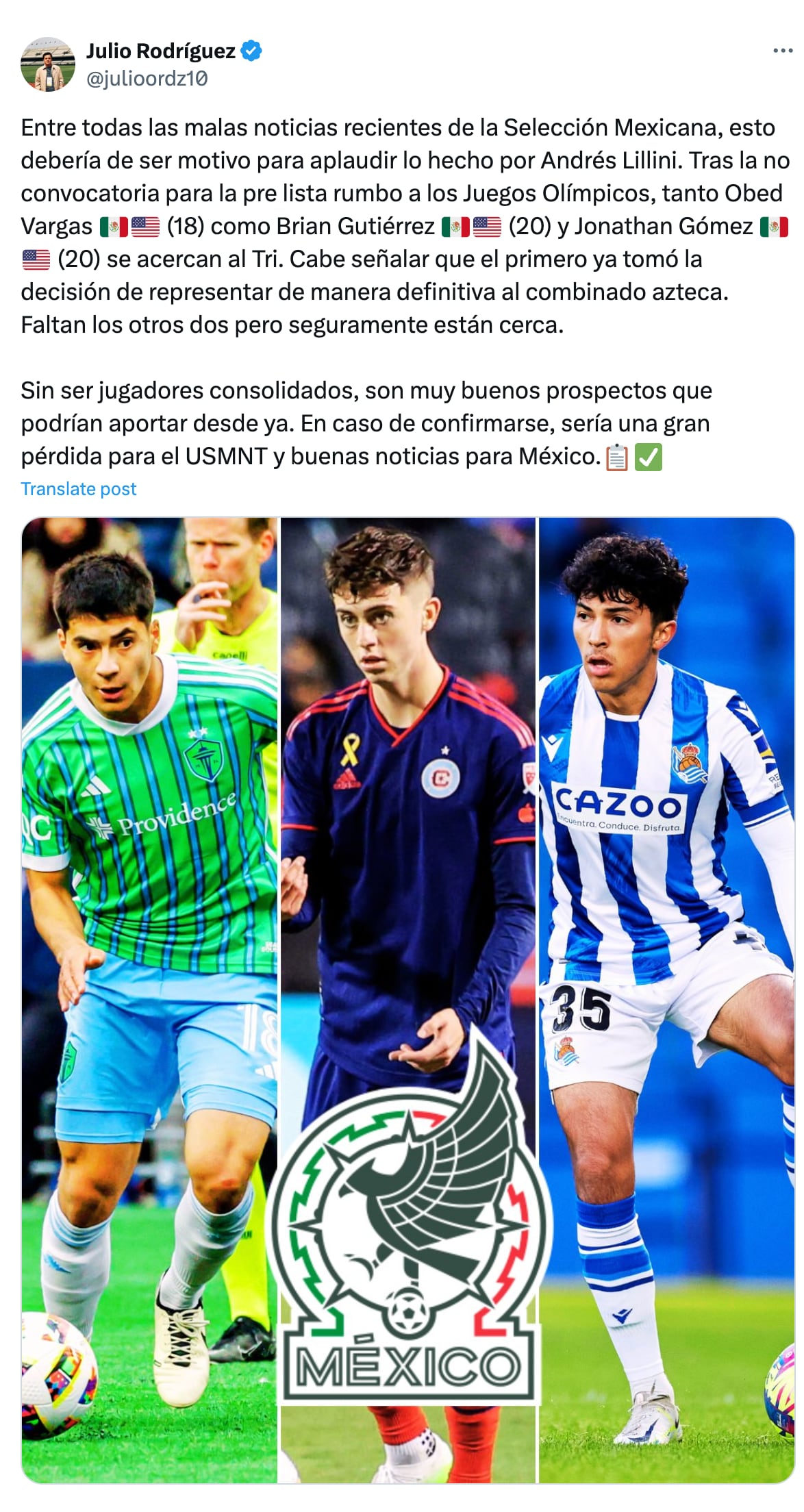 Joyas mexicoamericanas en el Tricolor.