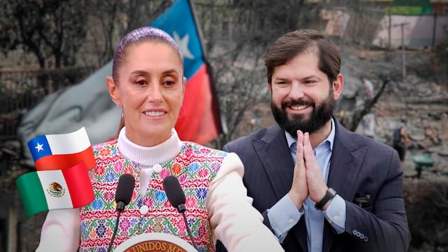 Gabriel Boric agrade la ayuda enviada por Claudia Sheinbaum a Chile