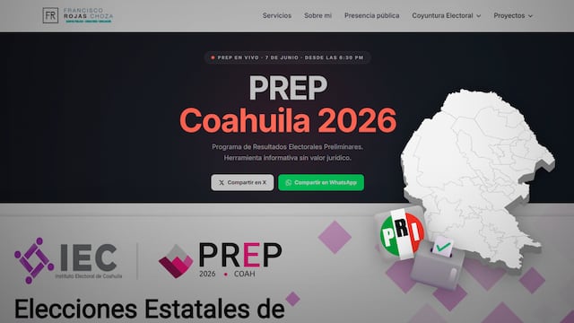 ¿Quién ganó las elecciones en Coahuila 2026 según el PREP?