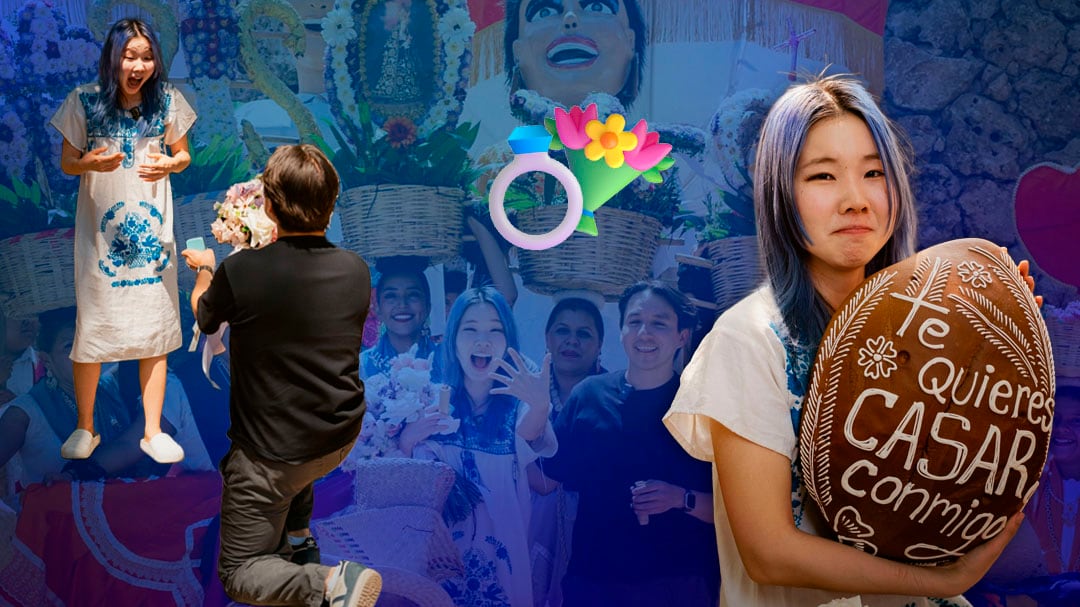 Chingu Amiga se compromete con Rodrigo Vásquez y celebra con tradiciones oaxaqueñas