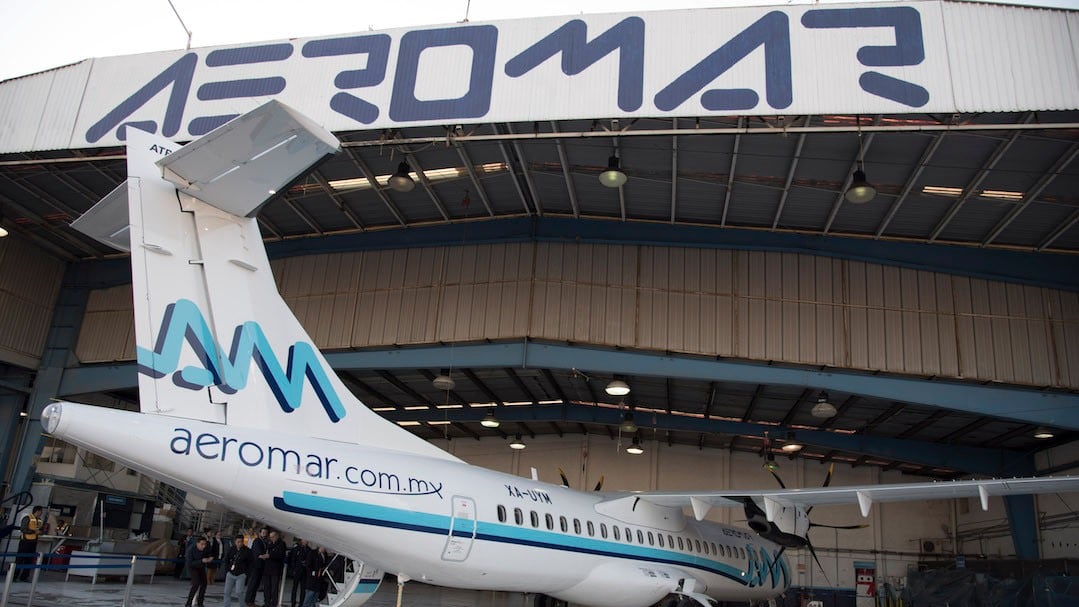 Avión ATR Serie-600 de Aeromar