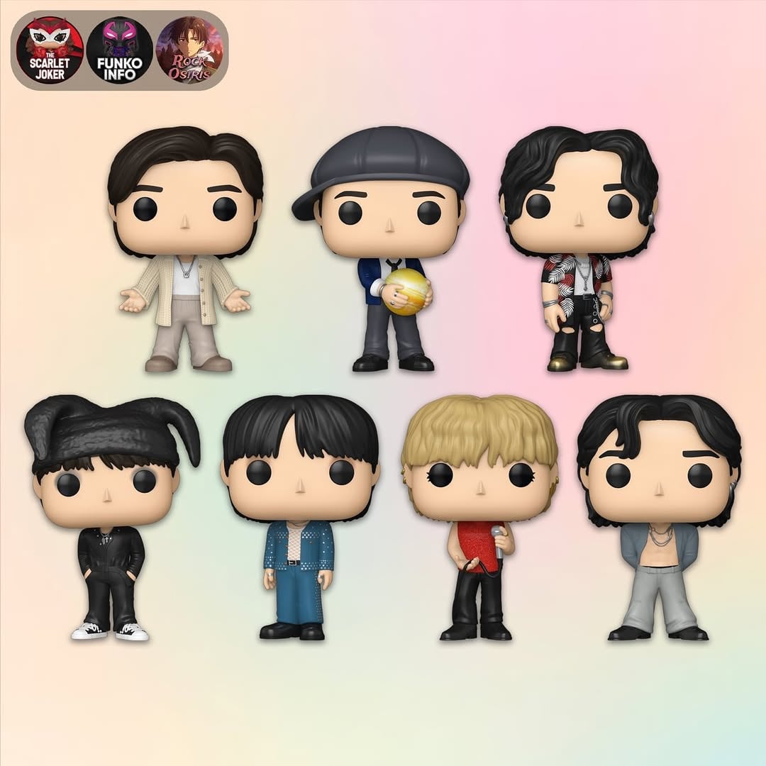 BTS Solo Era Funko POPs